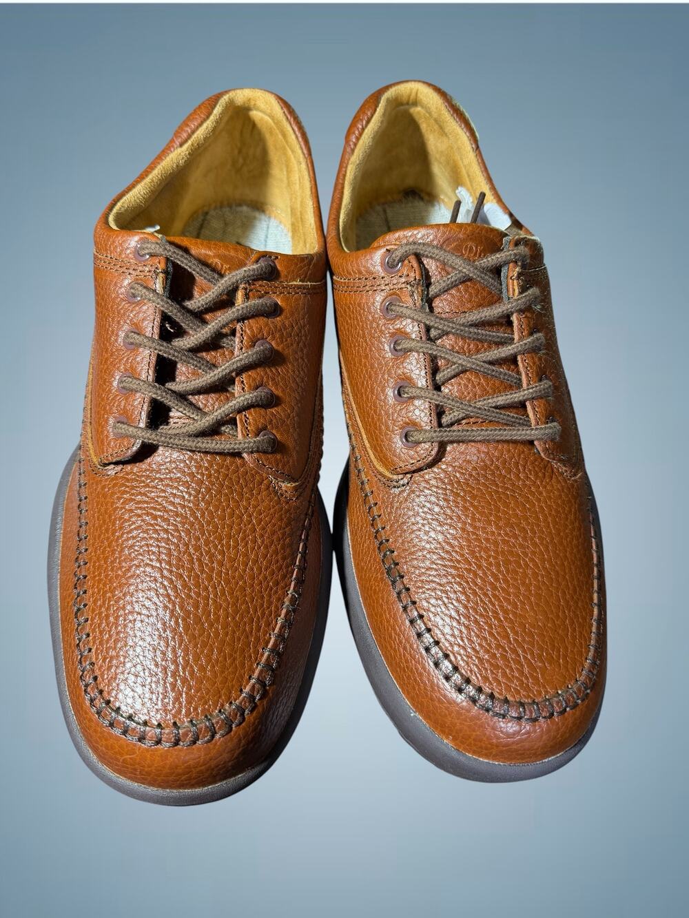 Dr Comfort Stallion 8020 Mens 13M Chestnut Leather Orthopedic Shoes NWB